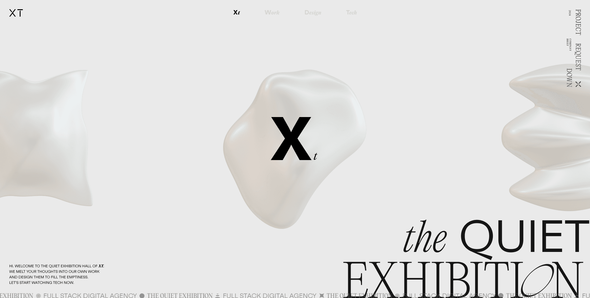 XT 공식 홈페이지 WEB·ADMIN